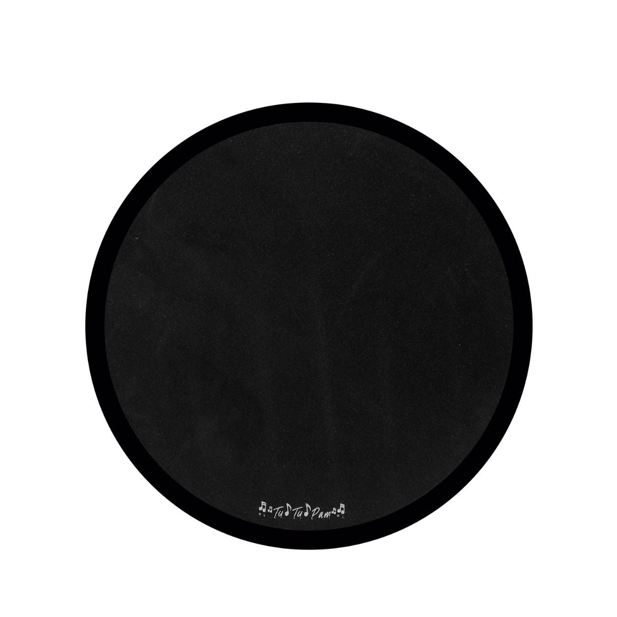 Practicador De Batería De Mesa De 12"Color Negro PBRN12