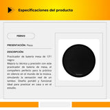Practicador De Batería De Mesa De 13" Color Negro PBRN13