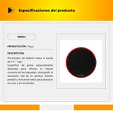 Practicador De Batería De Mesa o Tarola De 14" Color Rojo PBRR14