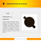Practicador De Batería Viajero Color Negro PB-165