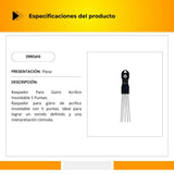 Raspador Para Güiro Puntas De Acero Inoxidable 39RGA5