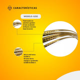 RIEL GOLDEN BRASS (Guitarra) suave UN CUARTO 1/4 G25S