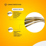 RIEL GOLDEN BRASS (mandolina ) duro UN CUARTO 1/4 MG21S