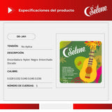 Cuerdas Para Jarana Huasteca Selene 06-JAH Nylon Negro