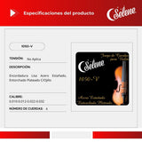 Cuerdas Para Violín 4/4 Selene 1050-V Entorchado Plateado