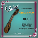 Cuerdas Para Charango Selene 10-CH Nylon Negro Rectificado