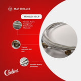 Cuerdas Para Cuatro Puertorriqueño Selene 10 C.P. Entorchado Plateado