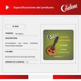 Cuerdas Para Bandurria Selene 12-BAN Entorchado Plateado