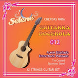 Cuerdas Para Docerola Selene 12-ROLA Octavada