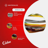 Cuerdas Para Guitarrón Selene 300 Entorchado Plata Alemana Nylon Multicolor