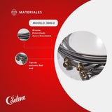 Selene Acero Inoxidable 08-38 Cuerdas Para Guitarra Eléctrica 3000-D