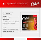 Selene Acero Inoxidable 09-42 Cuerdas Para Guitarra Eléctrica 3000-M