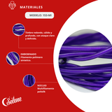 Cuerdas para Tololoche Contrabajo Selene 153-MI Nylon Morado Indigo