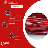 Cuerdas para Tololoche Contrabajo Selene 153-RE Nylon Rojo Escarlata