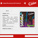 Cuerdas para Tololoche Contrabajo Selene 153-MI Nylon Morado Indigo