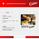 Cuerdas Vihuela Nylon Azul Cristal Selene 310-AC