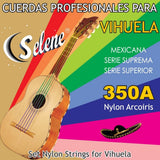 Cuerdas Para Vihuela Selene 350-A Nylon Arcoíris