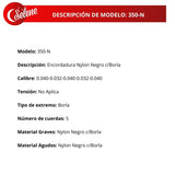 Cuerdas Para Vihuela Selene 350-N Nylon Negro