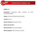 Cuerdas Para Guitarra Tipo Estudio Nylon Cristalino Selene 500