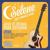 Cuerdas Para Guitarra Electroacústica Selene 700-A