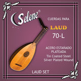 Cuerdas Para Laúd Selene 70-LC Entorchado Plateado