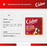 Cuerdas Para Guitarra Electroacústica Bronce 80/20 Selene 750