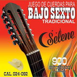 Cuerdas Para Bajo Sexto Selene 900-S Entorchado Alpaca