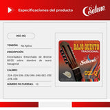 Cuerdas Para Bajo Quinto Selene 950-BQ Entorchado Bronce 80/20