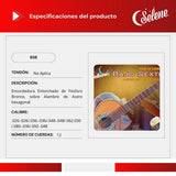 Cuerdas Para Bajo Sexto Selene BSB Entorchado Fósforo Bronce