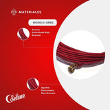Cuerdas Para Bajo Quinto Selene GRBQ Entorchado Rojo Granate
