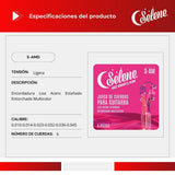 Cuerdas De Color Selene S-AMD Para Guitarra