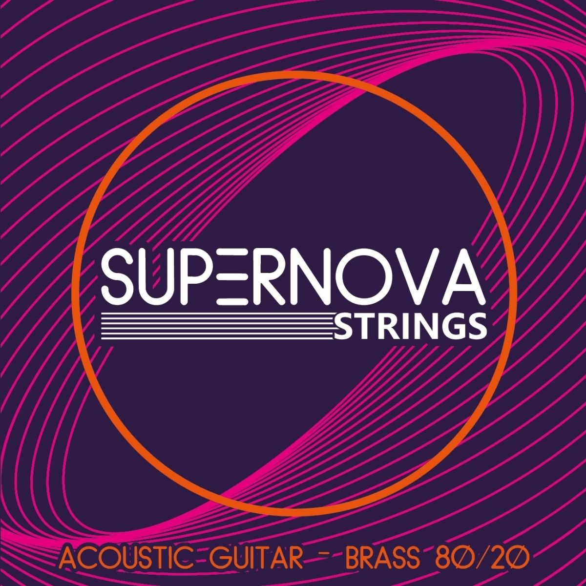 Cuerdas Para Guitarra Electroacústica Supernova SNT-A Bronce 80/20