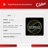 Cuerdas Para Guitarra Tipo Estudio Supernova SNT-B Nylon Cristalino