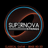Cuerdas Para Guitarra Tipo Estudio Supernova SNT-N Nylon Negro