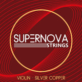 Cuerdas Para Violín Supernova SNT-V Entorchado Plateado