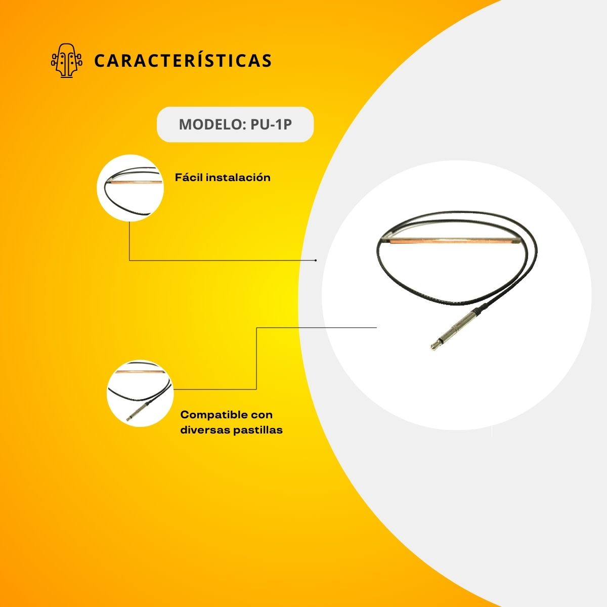 Sensor Para Pastilla PU-1P
