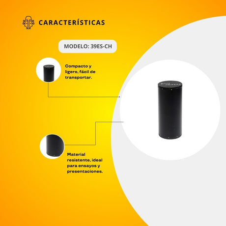 Shaker Cilíndrico de Plástico 39ES-CH