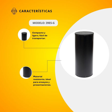 Shaker Cilíndrico de Plástico 39ES-G