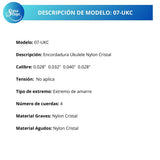 Cuerdas Para Ukelele Tenor Sonatina Zenith 07-UKC Nylon Cristal