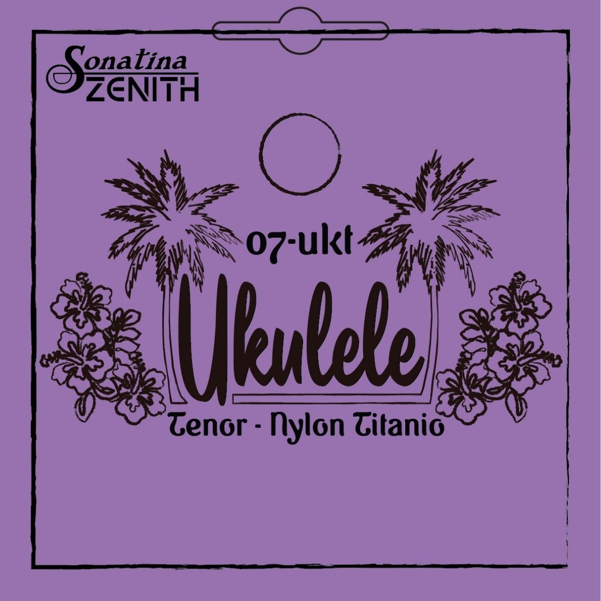 Cuerdas Para Ukelele Tenor Sonatina Zenith 07-UKT Nylon Titanio