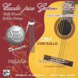 Premier 120-F Con Ojillo Tensión Normal Cuerdas Para Guitarra Folclórica