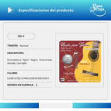 Premier 120-F Con Ojillo Tensión Normal Cuerdas Para Guitarra Folclórica