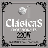 Premier 220-W Tensión Extra Alta Cuerdas Para Guitarra Clásica