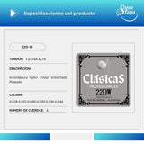 Premier 220-W Tensión Extra Alta Cuerdas Para Guitarra Clásica