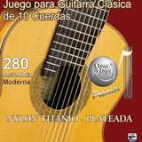 Premier Titanio 280 Tensión Media Cuerdas Para Guitarra Clásica