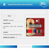 Cuerdas Para Guitarrón Premier 305-R Nylon Rojo