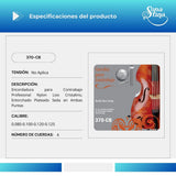 Cuerdas Para Contrabajo Nylon Cristalino Sonatina 370-CB