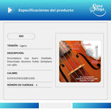 Cuerdas Para Violín 4/4 Sonatina 390 Entorchado Semi Plano