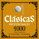 Premier Opal 4000 Tensión Media Cuerdas Para Guitarra Clásica