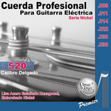 Premier Niquel 08-38 Cuerdas Para Guitarra Eléctrica 520